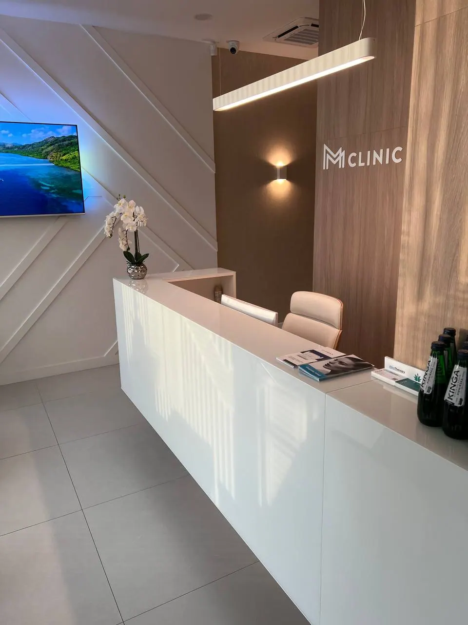 Rezeption der MM Clinic in der ul. Strachowskiego 32 in Wrocław