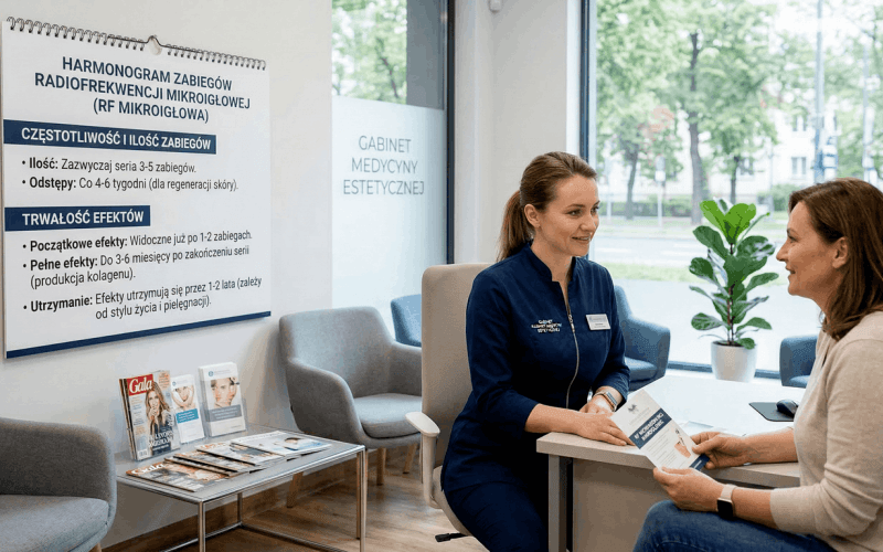 Behandlungsplan für Microneedling-Radiofrequenz