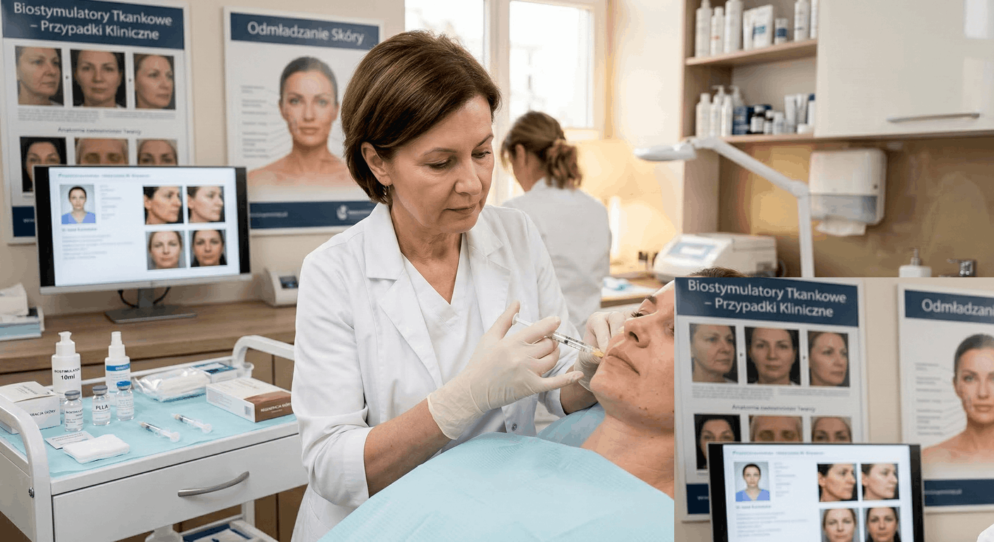 Zastosowanie biostymulatorów tkankowych: Praktyka i przypadki kliniczne